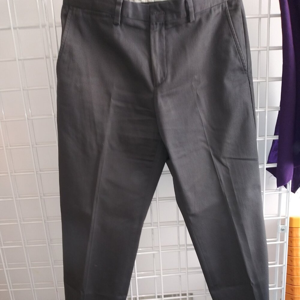 Men's Gray Eddie Bauer dress pants classic fit